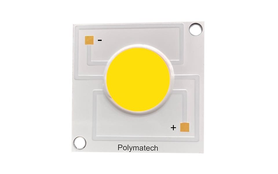 Polymatech chip-on-board LED emitter