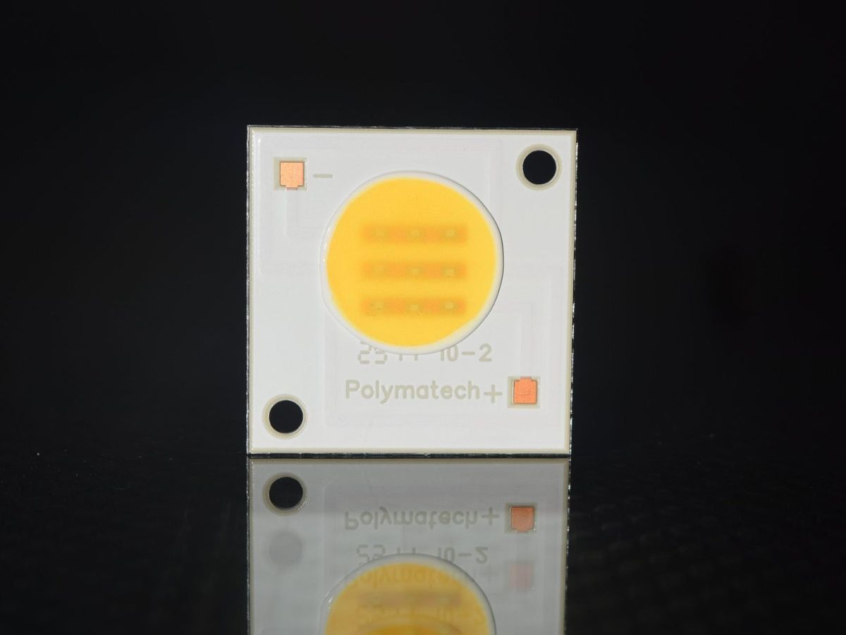 Polymatech white chip-on-board LED